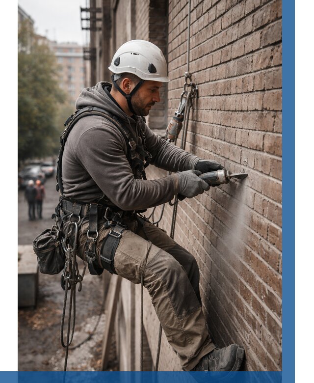 Расшивка кирпичных швов в Кунгуре от 615 р. | ВЫСОТНИК-Кнг