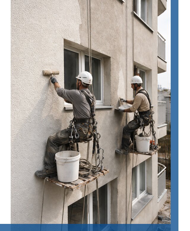 Нанесение короеда на фасад в Кунгуре от 462 р. | ВЫСОТНИК-Кнг