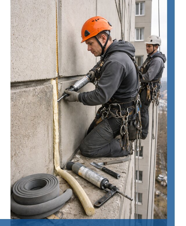 Теплый шов межпанельные швы в Кунгуре от 718 р. | ВЫСОТНИК-Кнг