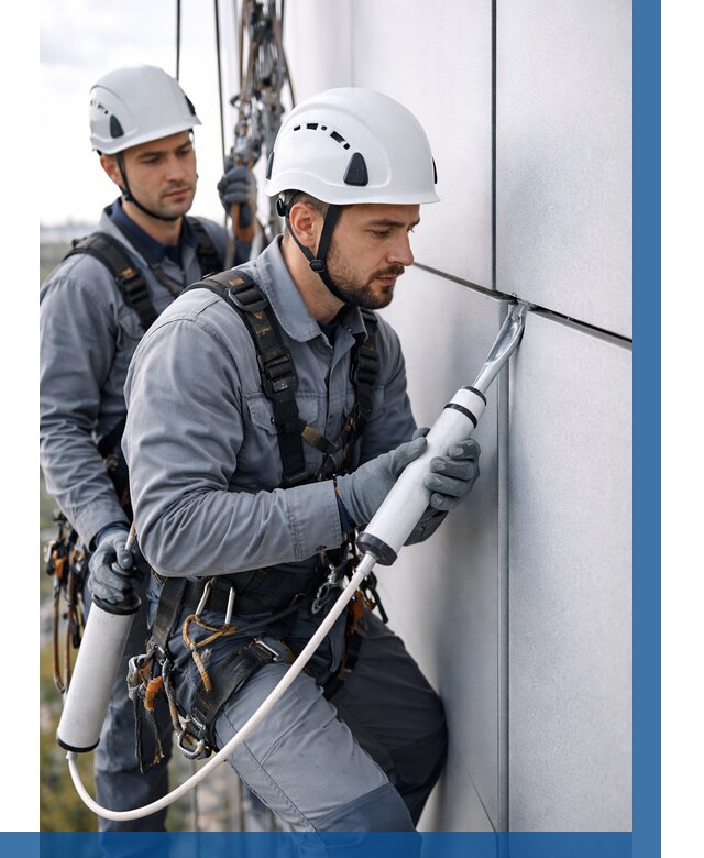 Герметизация швов вилатермом в Кунгуре от 615 р. | ВЫСОТНИК-Кнг