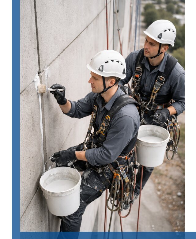 Противогрибковая обработка швов в Кунгуре для фасадов и кровель