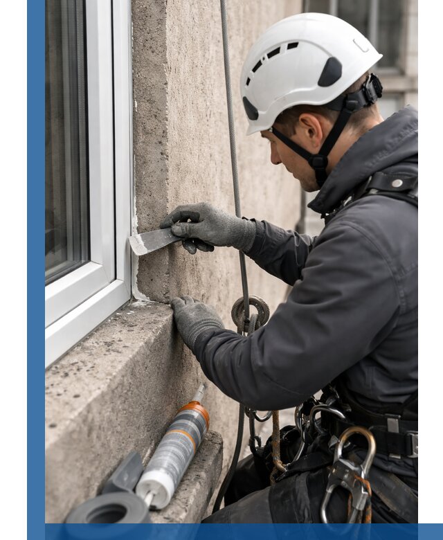 Герметизация монтажных швов окон в Кунгуре с гарантией качества