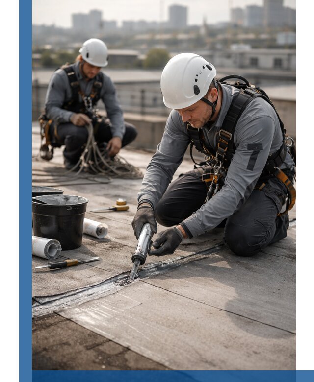 Аварийное и капитальное устранение протечек кровли в Кунгуре