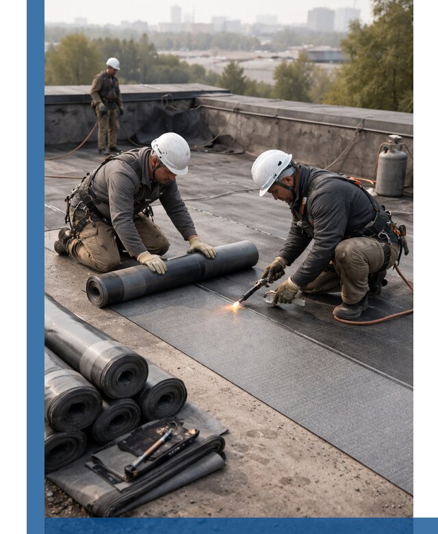 Монтаж мягкой кровли в Кунгуре профессионально и надежно