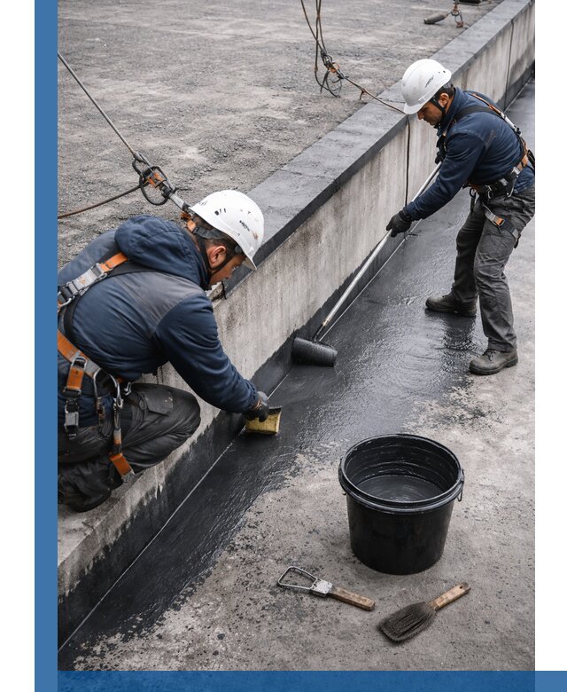 Гидроизоляция кровли жидкой резиной профессионально в Кунгуре