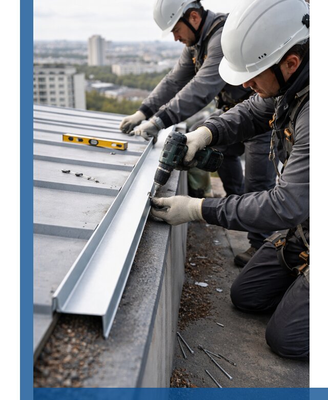 Монтаж капельника на кровле в Кунгуре с гарантией качества