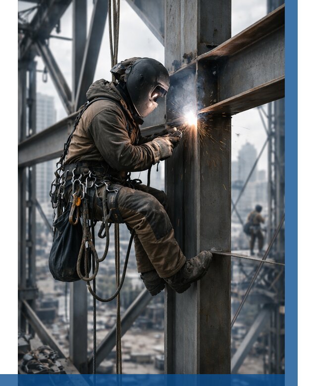 Высотные сварочные работы в Кунгуре от 3590 р. | ВЫСОТНИК-Кнг