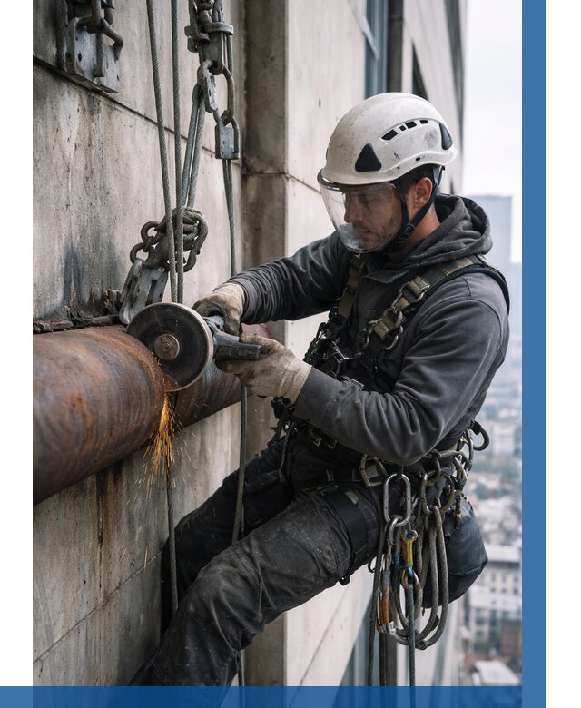 Резка металла на высоте в Кунгуре по цене от 4615 р. | ВЫСОТНИК-Кнг