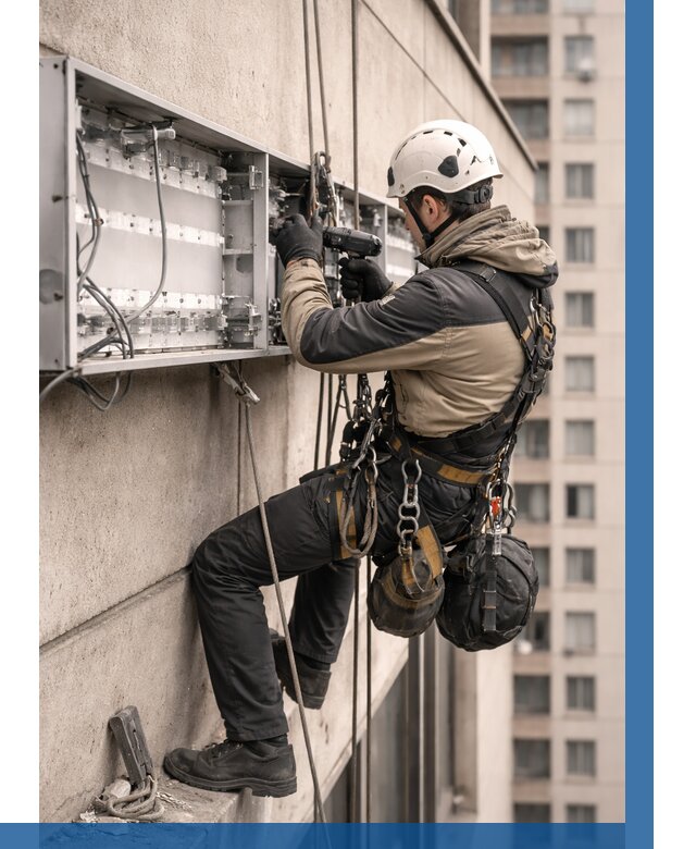 Ремонт вывески на высоте в Кунгуре от 4615 р. | ВЫСОТНИК-Кнг