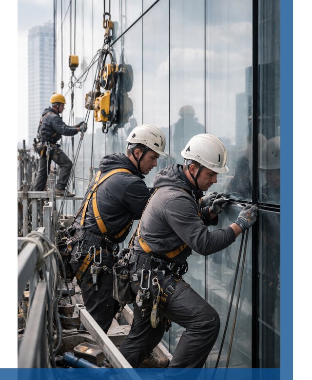 Структурное остекление фасадов в Кунгуре от 9743 р. | ВЫСОТНИК-Кнг