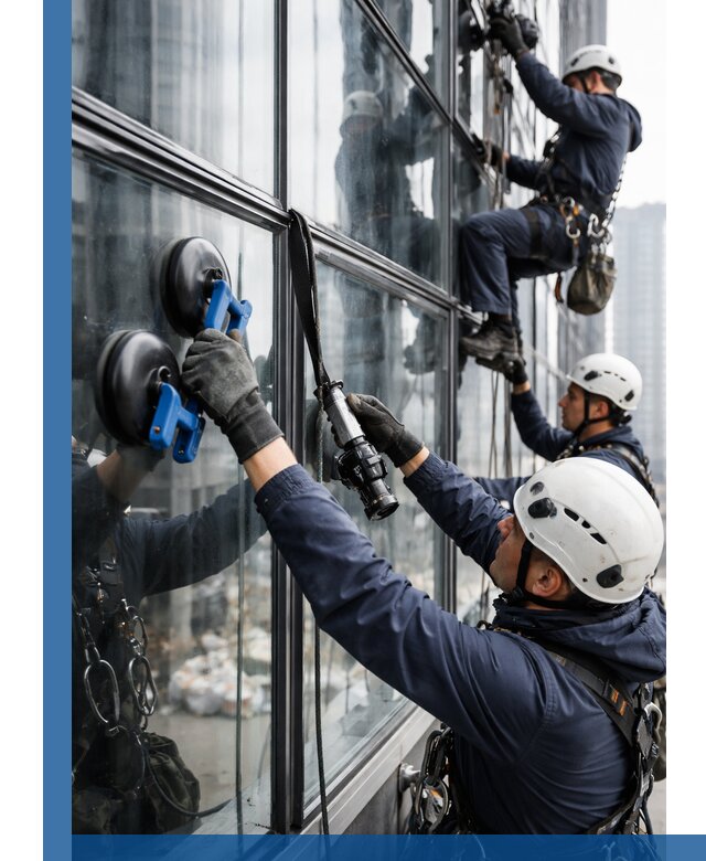 Радиусное остекление фасадов под ключ в Кунгуре с гарантиями