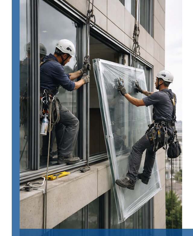 Профессиональная замена стекла в витраже в Кунгуре с гарантией