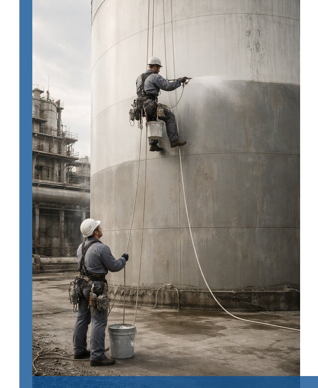 Покраска стальных резервуаров и емкостей в Кунгуре профессионально