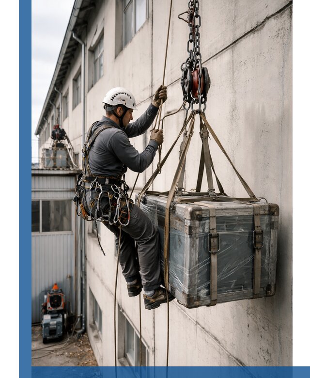 Подъем грузов на высоту в Кунгуре для промышленных объектов