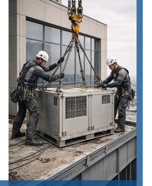 Такелажные работы на высоте в Кунгуре от 8205 р. | ВЫСОТНИК-Кнг