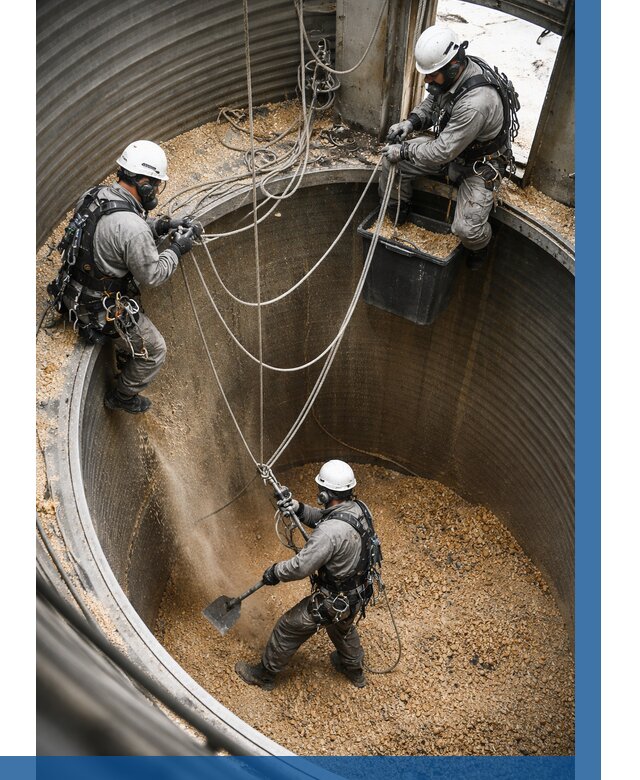 Чистка зерновых бункеров в Кунгуре от 12307 р. | ВЫСОТНИК-Кнг