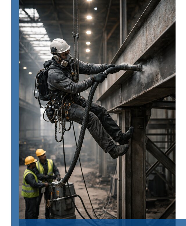 Обеспыливание конструкций в цехах промышленного производства в Кунгуре