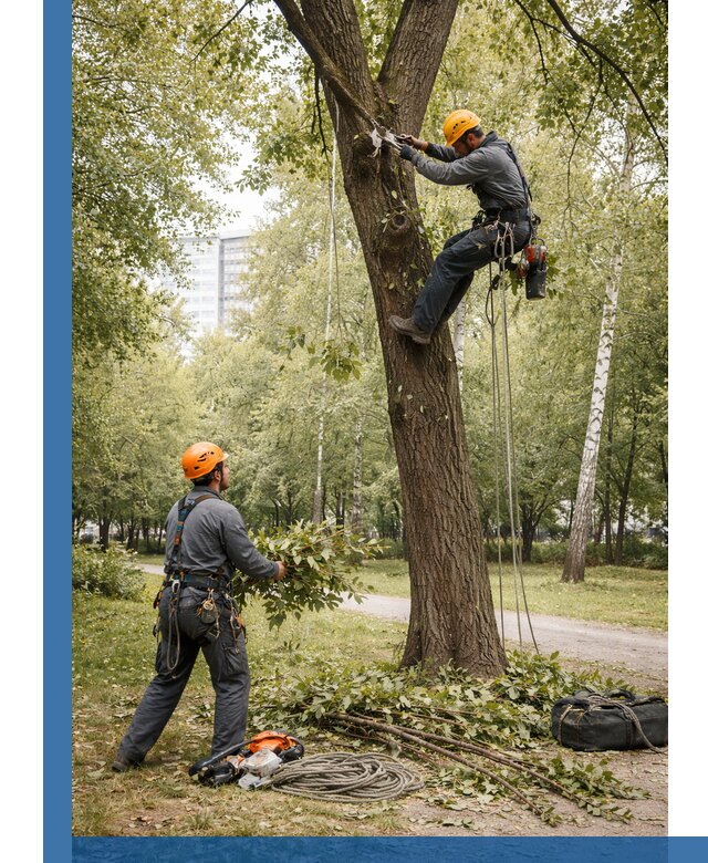 Санитарная обрезка деревьев в Кунгуре, профессионально и безопасно