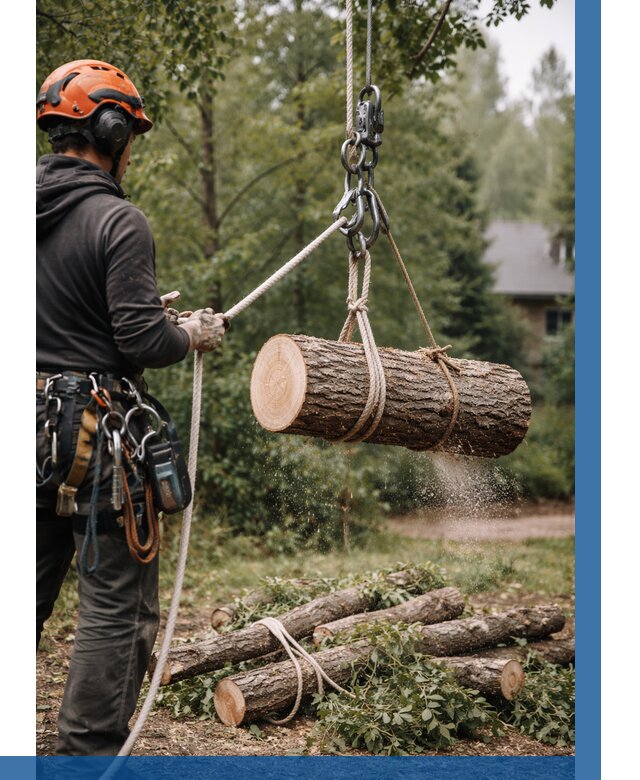 Валка деревьев частями в Кунгуре от 7692 р. | ВЫСОТНИК-Кнг